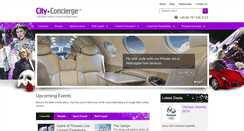 Desktop Screenshot of city-concierge.co.uk